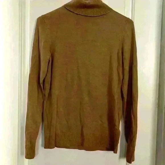 Sweaters - Amazon basic essential tan turtleneck